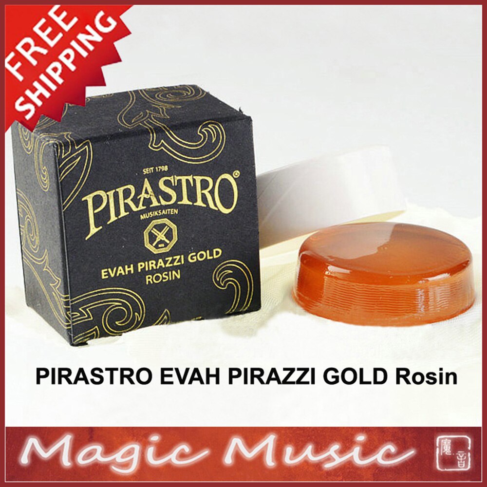 고품질 PIRASTRO EVAH PIRAZZI GOLD Rosin Model 9010 독일에서 원래 바이올린 현악기에 사용